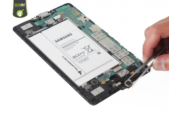 Guide photos remplacement prise jack et haut-parleur externe Galaxy Tab S 8.4 (Etape 20 - image 4)