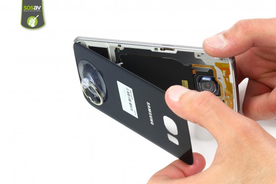 Guide photos remplacement caméra arrière Samsung Galaxy S6 Edge (Etape 4 - image 2)