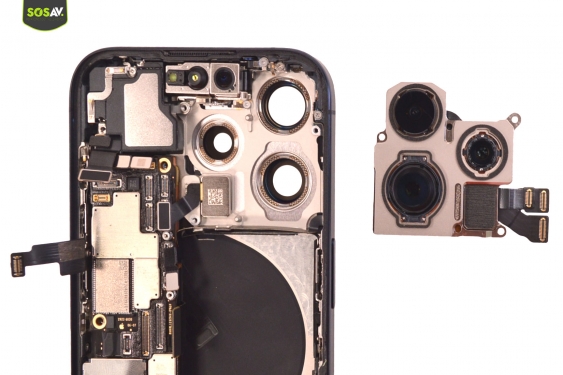 Guide photos remplacement connecteur de charge iPhone 15 Pro (Etape 14 - image 3)