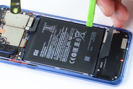 Guide photos remplacement batterie Xiaomi Mi 9 (Etape 11 - image 1)