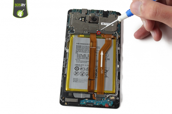 Guide photos remplacement connecteur de charge Huawei Mate 8 (Etape 8 - image 1)
