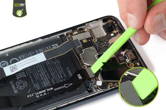 Guide photos remplacement vibreur Redmi Note 8T (Etape 16 - image 3)