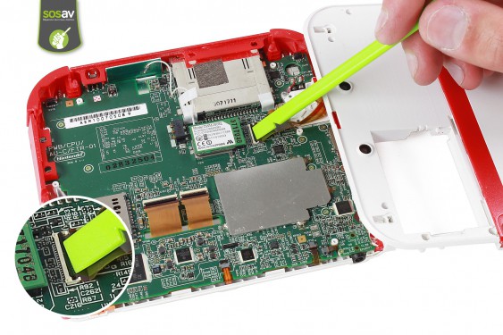 Guide photos remplacement ecran lcd et ecran tactile Nintendo 2DS (Etape 5 - image 3)
