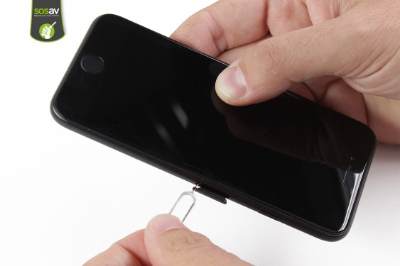 Guide photos remplacement tiroir sim iPhone 7 (Etape 2 - image 3)