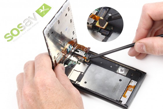 Guide photos remplacement châssis interne Lumia 800 (Etape 10 - image 2)