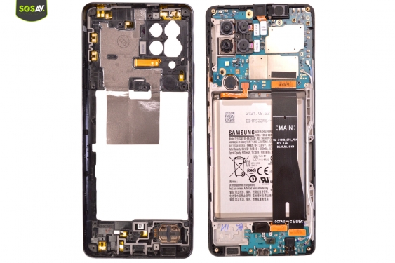 Guide photos remplacement connecteur de charge Galaxy A42 5G (Etape 9 - image 3)