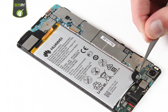 Guide photos remplacement haut-parleur externe Huawei P8 (Etape 15 - image 1)