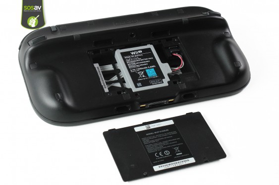 Guide photos remplacement ecran lcd Gamepad Wii U (Etape 3 - image 4)