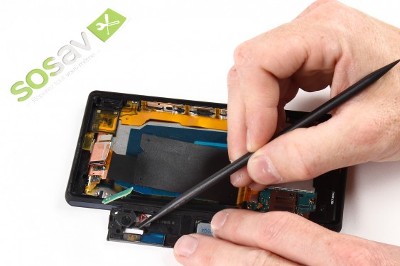 Guide photos remplacement haut-parleur externe Xperia Z (Etape 15 - image 3)