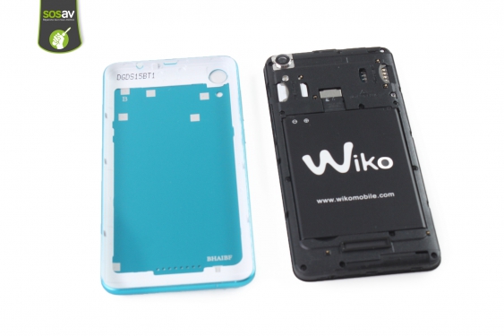 Guide photos remplacement carte microphone et vibreur Wiko Lenny 4 (Etape 3 - image 1)