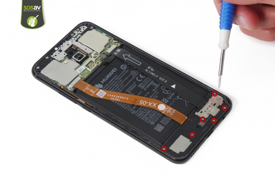 Guide photos remplacement vibreur Huawei Mate 20 Lite (Etape 12 - image 1)