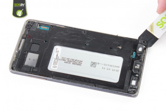Guide photos remplacement haut-parleur externe / nappe volume Samsung Galaxy A7 (Etape 21 - image 1)