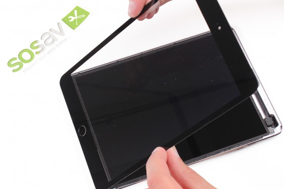 Guide photos remplacement vitre tactile et bouton home iPad Mini 3 WIFi (Etape 6 - image 2)