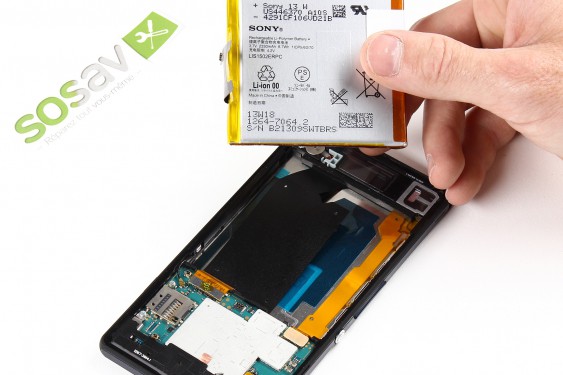 Guide photos remplacement batterie Xperia Z (Etape 9 - image 2)