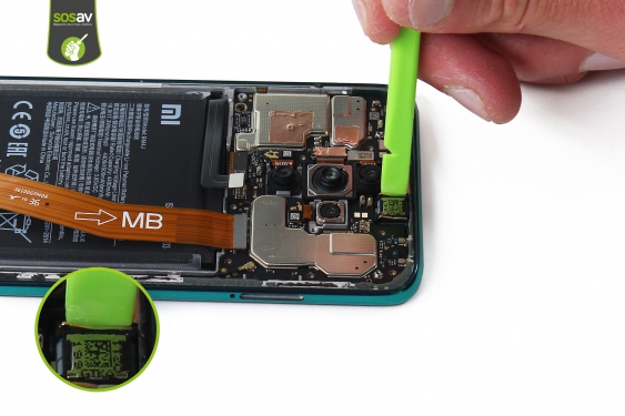 Guide photos remplacement haut-parleur interne Redmi Note 8 Pro (Etape 14 - image 1)