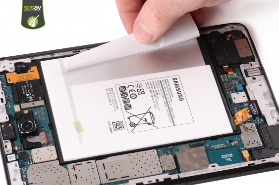 Guide photos remplacement batterie Galaxy Tab S2 8 (Etape 7 - image 1)