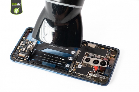 Guide photos remplacement nappes de liaison connecteur de charge OnePlus 7T Pro (Etape 23 - image 1)