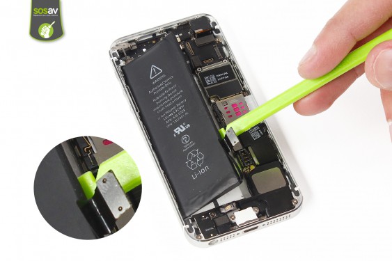 Guide photos remplacement bouton vibreur iPhone 5S (Etape 11 - image 1)