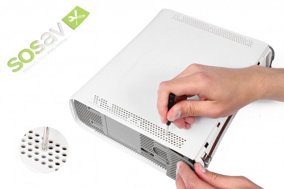 Guide photos remplacement bouton d'éjection du lecteur dvd Xbox 360 (Etape 6 - image 1)