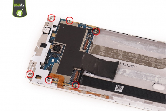 Guide photos remplacement haut-parleur interne Zenfone 3 Max (Etape 10 - image 1)