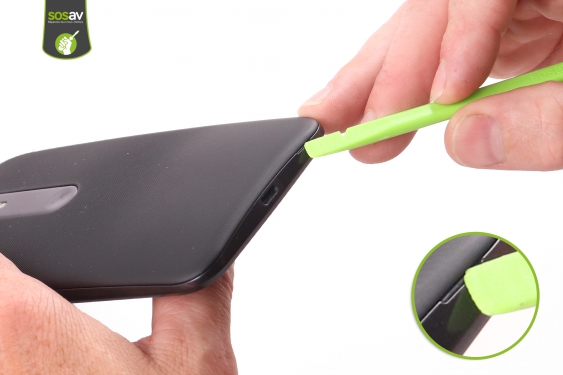 Guide photos remplacement lecteur sim  (Etape 2 - image 1)