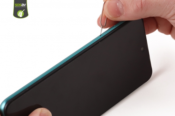 Guide photos remplacement vitre caméra arrière Redmi Note 10 5G (Etape 2 - image 1)