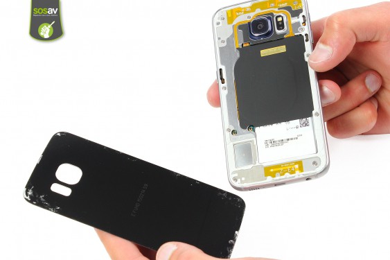 Guide photos remplacement vibreur Samsung Galaxy S6 Edge (Etape 4 - image 3)