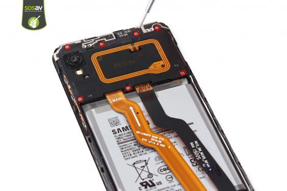 Guide photos remplacement batterie Galaxy A10 (Etape 8 - image 1)