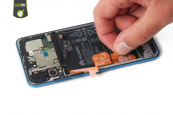 Guide photos remplacement nappe de liaison connecteur de charge Huawei P30 Lite (Etape 14 - image 3)