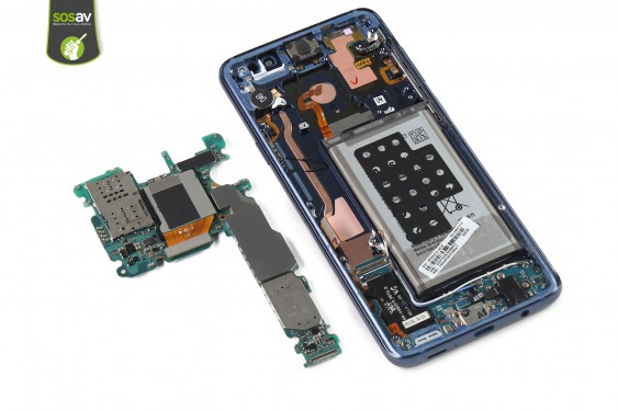 Guide photos remplacement connecteur de charge Galaxy S9+ (Etape 22 - image 3)