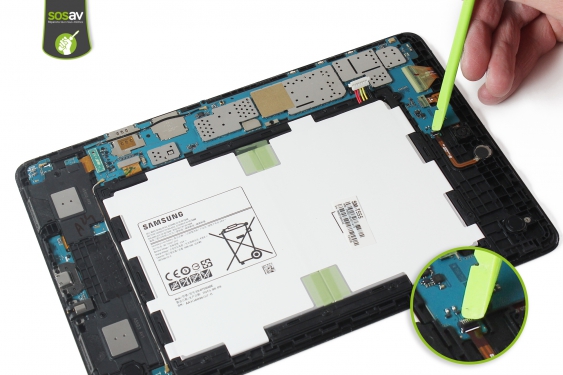 Guide photos remplacement vibreur Galaxy Tab A 9,7 (Etape 12 - image 2)