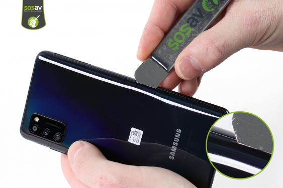 Guide photos remplacement haut-parleur interne Galaxy A41 (Etape 4 - image 3)