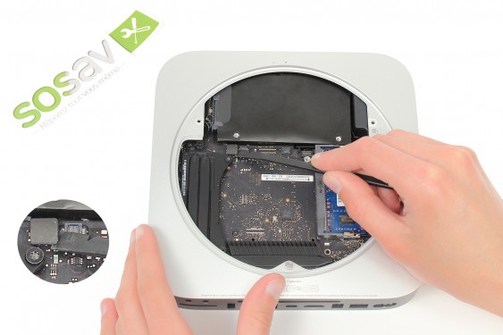 Guide photos remplacement installation d'un second disque dur / kit dual drive Mac Mini Late 2012 (Etape 13 - image 1)