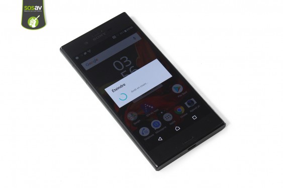 Guide photos remplacement ecran Xperia XZ (Etape 1 - image 3)