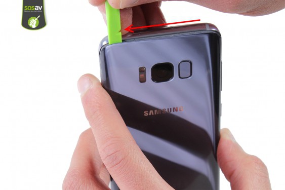 Guide photos remplacement batterie Samsung Galaxy S8  (Etape 4 - image 2)