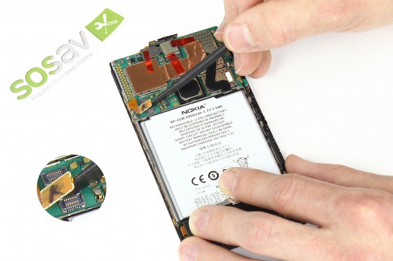 Guide photos remplacement nappe boutons Lumia 920 (Etape 11 - image 2)