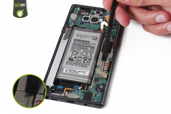 Guide photos remplacement connecteur de charge Galaxy Note 9 (Etape 17 - image 1)