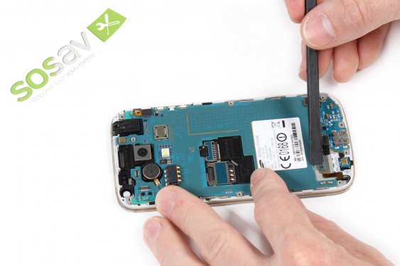 Guide photos remplacement connecteur de charge Samsung Galaxy S4 mini (Etape 17 - image 3)