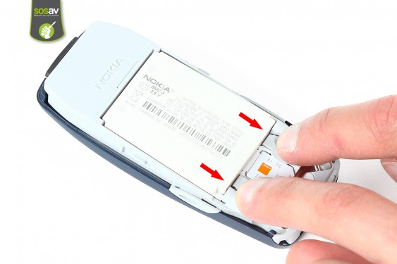 Guide photos remplacement contacts de la batterie Nokia 3310 (Etape 3 - image 1)