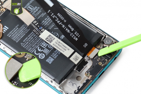 Guide photos remplacement connecteur de charge Redmi Note 9 Pro (Etape 14 - image 1)