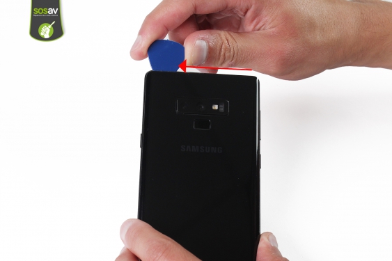 Guide photos remplacement vitre arrière Galaxy Note 9 (Etape 7 - image 2)