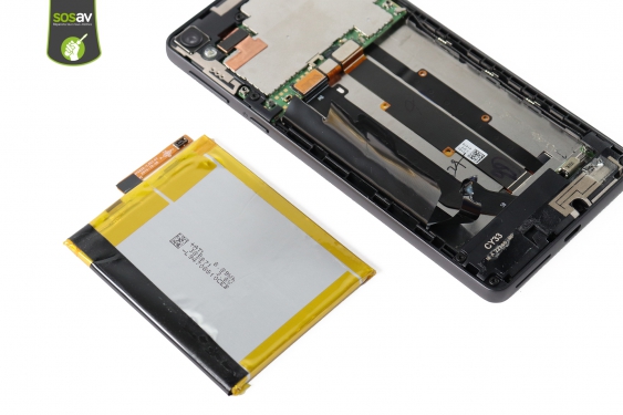 Guide photos remplacement batterie Xperia E5 (Etape 12 - image 1)