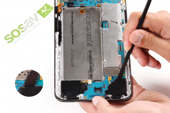 Guide photos remplacement nappe de liaison de l'écran lcd Samsung Galaxy Tab 2 7" (Etape 15 - image 3)