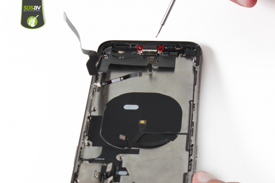 Guide photos remplacement nappe power et flash iPhone XS Max (Etape 28 - image 1)