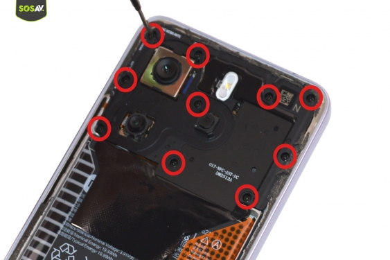 Guide photos remplacement batterie Redmi Note 14 (Etape 4 - image 1)