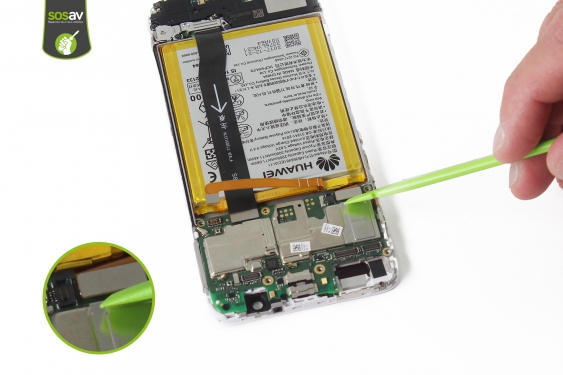 Guide photos remplacement haut-parleur interne Huawei P Smart (Etape 15 - image 1)