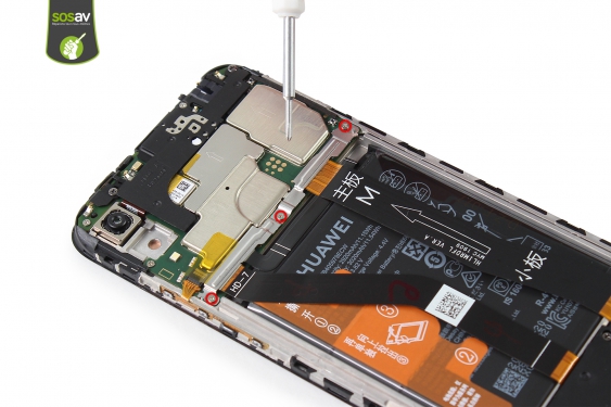 Guide photos remplacement batterie Huawei Y6 2019 (Etape 8 - image 1)