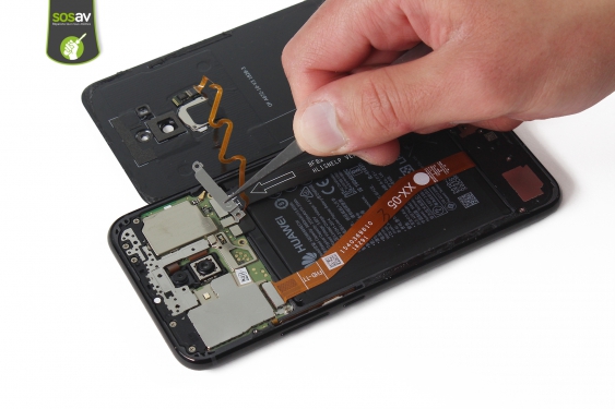 Guide photos remplacement haut-parleur interne Huawei Mate 20 Lite (Etape 10 - image 2)