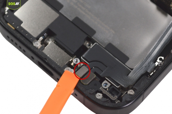 Guide photos remplacement connecteur de charge iPhone 16 Pro (Etape 7 - image 2)