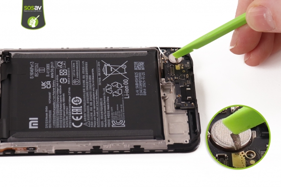 Guide photos remplacement vibreur Redmi Note 10 5G (Etape 15 - image 4)